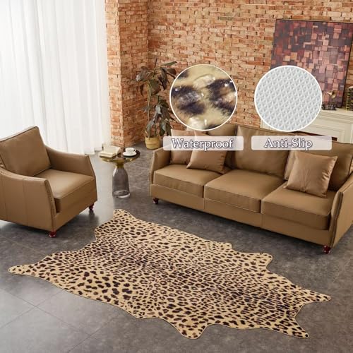 Tapete Leopardo de Piel Sintética 80x57 in miniatura 7