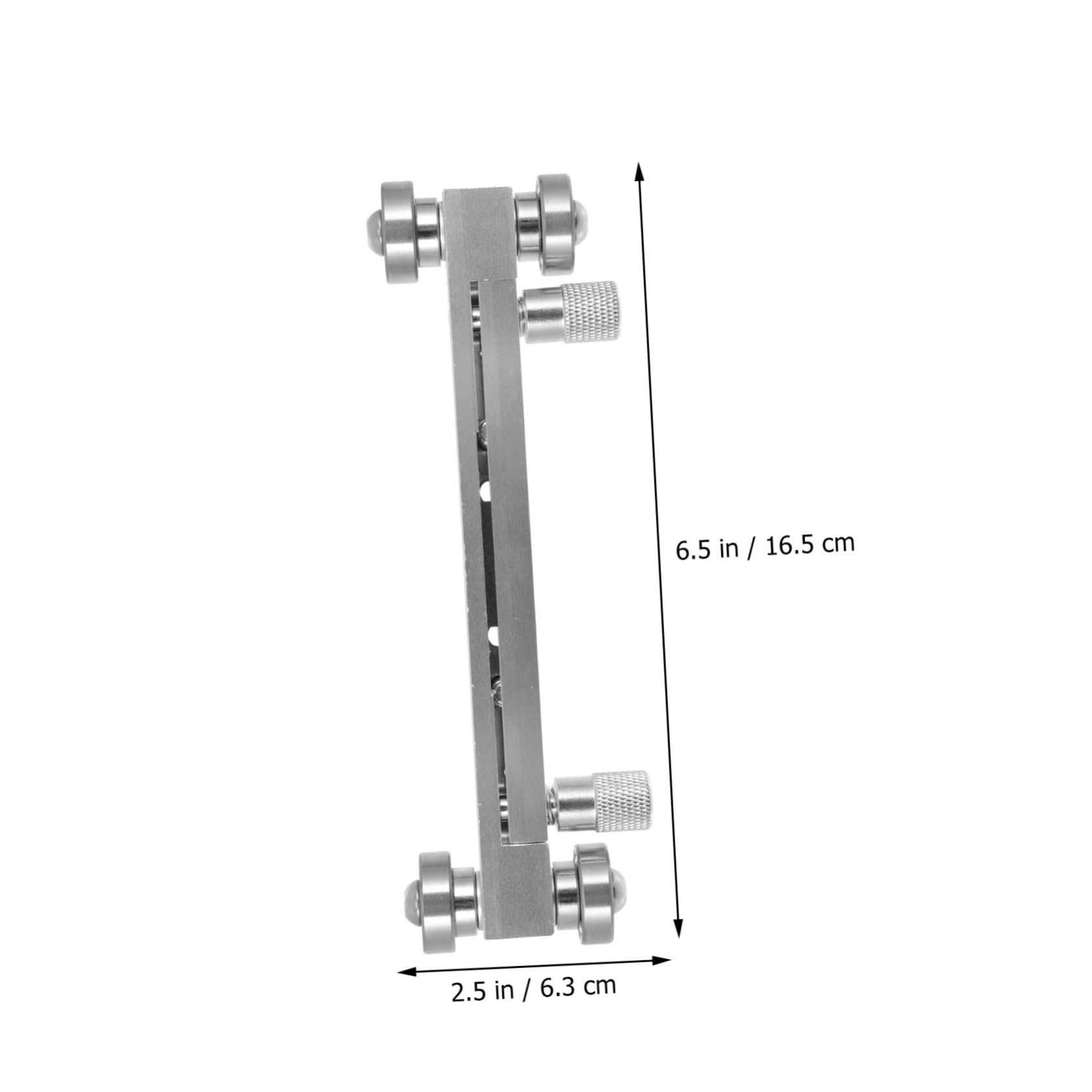 Herramienta Luthier para Guitarra Pulidor Ajustable para Silla y Cejuela Plata Lijadora Precisa para Trabajo Hueso Plástico y Compuesto Facilita Pulido para Guitarras y Bajos