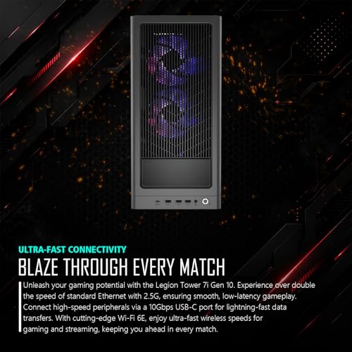 Image of Lenovo Legion Tower 7i Gen 10 Gaming Desktop, Intel Ultra 9 285K, RTX 5080 16GB GDDR7, 64GB DDR5 5600MT /s(2 x 32GB), 8TB SSD, Legion Coldfront Cooling w /USB Hub,KB&Mouse, Copilot AI Windows 11 Pro