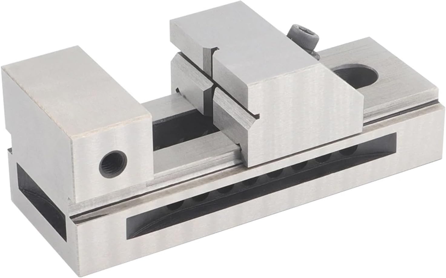 2.5 inch CNC High Precision Fast Acting Flat Vise Grinding Machine Universal Whip Right Angle Milling Machine Bench Vise Fixture(2.5 in)