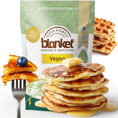 Blanket Pancakes and Waffle Mix – Vegan Pancake Mix – Just Add Water, No...