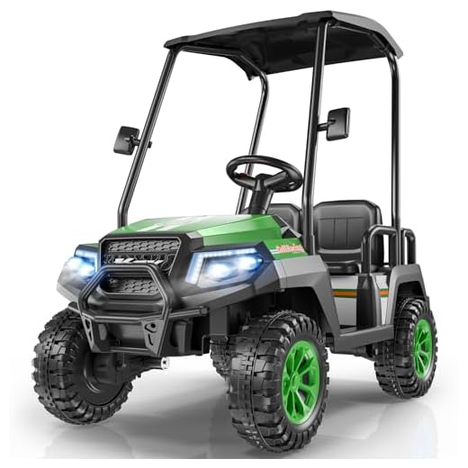 R9 Kids Electric Golf Cart with Multimedia