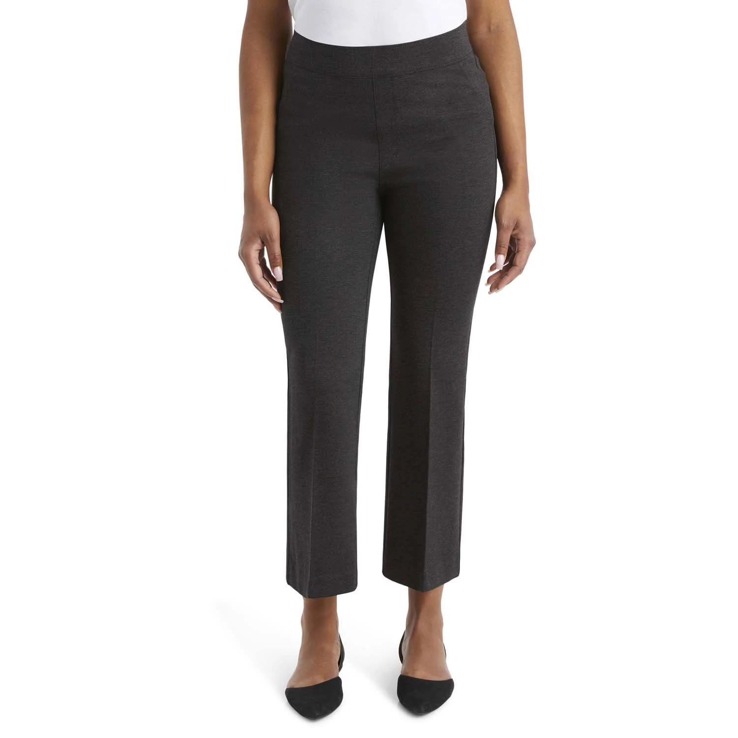 Pantalon évasé stretch Nine West à taille haute galbante unique