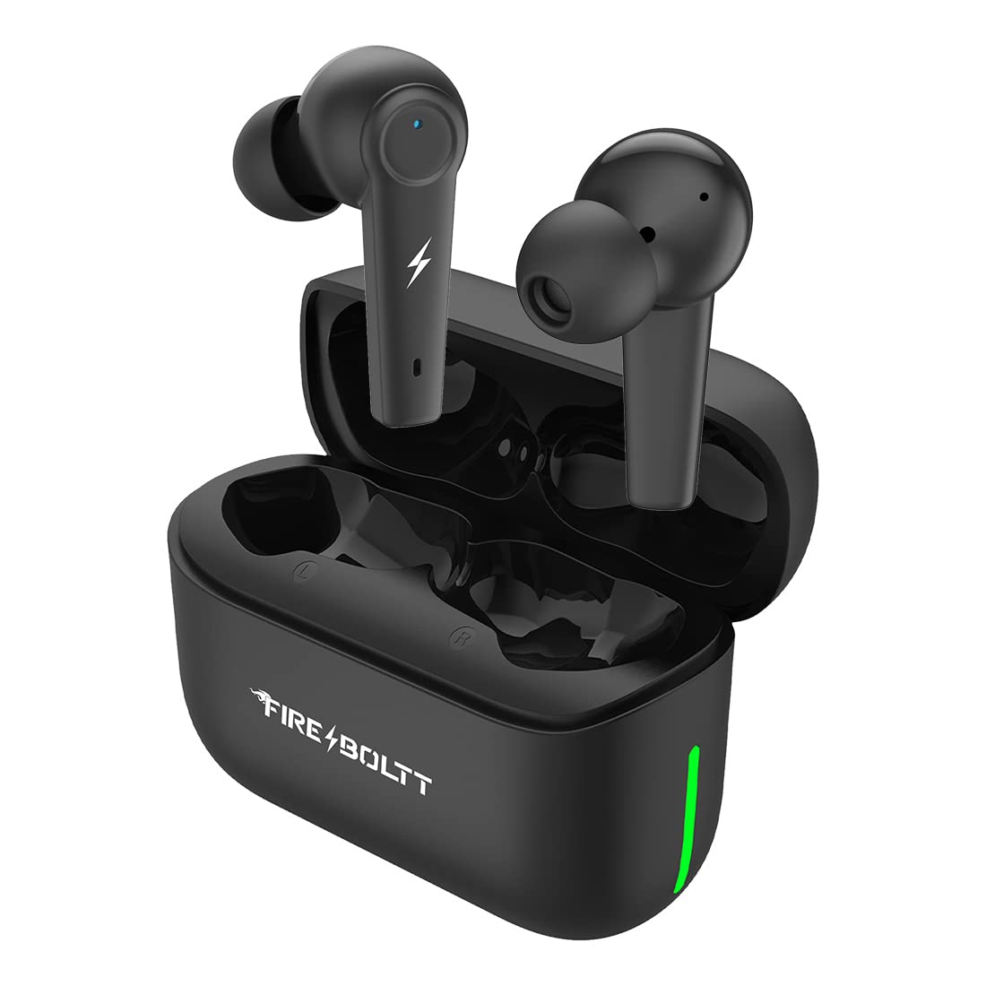 Fireboltt Fire Pods Vega 811 TWS earbuds with captivating RGB lights, Bluetooth 5.3, Gaming Mode, Quad Mic ENC, and voice assistance (Black) (B0C6DX334K) Amazon Price History, Amazon Price Tracker