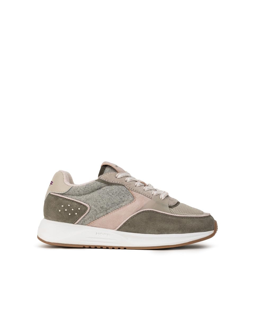 HOFF Dames Sneaker City Trieste Taupe - Van Dael Schoenen