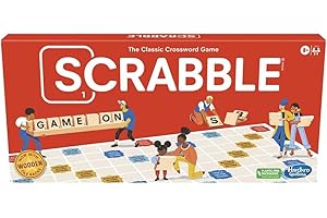 Hasbro Gaming Scrabble Board Game: Best Family Board Game Fun for 2022