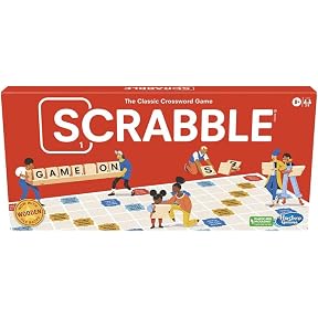 Hasbro Gaming Retro Series Scrabble 1949 Edition Board Game (Amazon Exclusive)