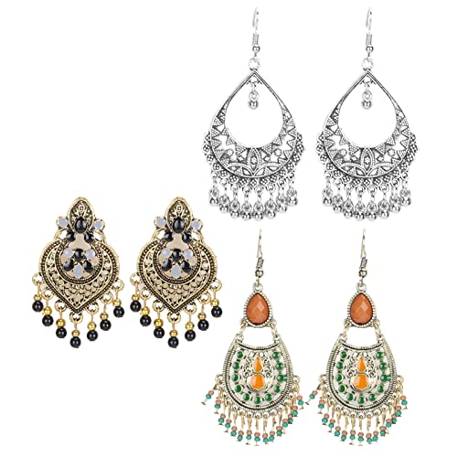 Pendientes Bohemios, Elegantes Pendientes Colgantes para Viajar para el Día de Valentín Cover
