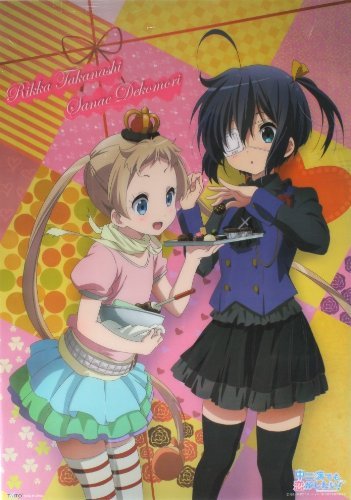 Amazon.co.jp: 中二病でも恋がしたい! クリアポスター 六花&凸守 