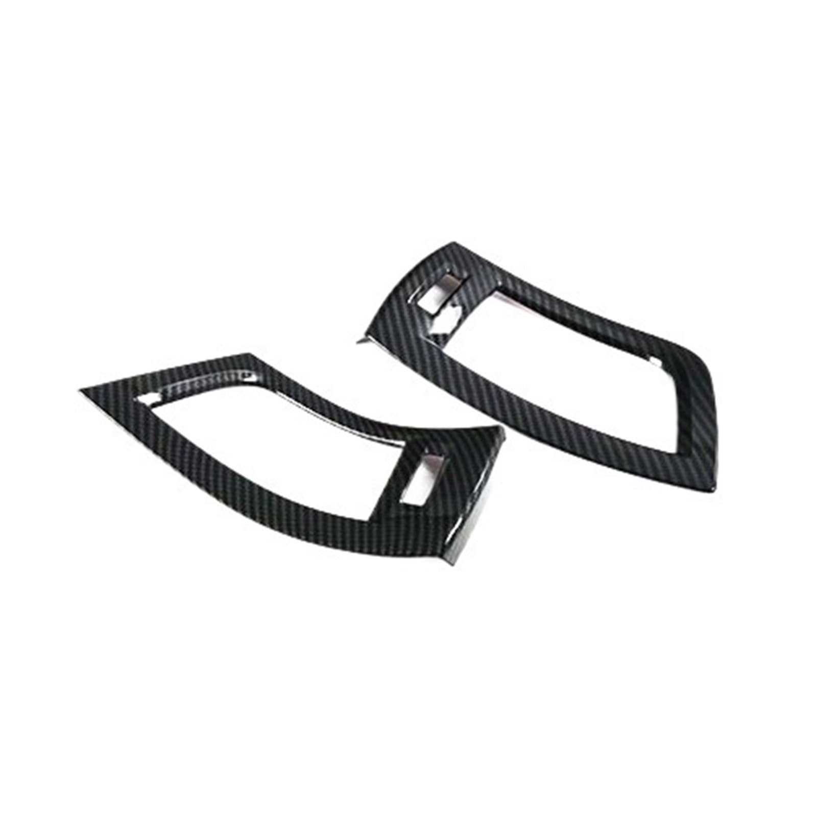 QBKGMEWCA Front Side Air Decals Vent Trim Panel Compatible for Toyota Alphard 2015–2023(Type2 2pcs)
