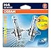 Produktbild H4 Ultra Life 60/55W (2 Stk.) Osram vorne Menge: 2 Lampenart: H4 64193ULT-02B