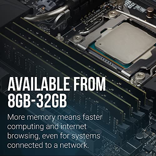 Image of PNY Performance 32GB DDR4 DRAM 3200MHz (PC4-25600) CL22 (Compatible with 2666MHz, 2400MHz or 2133MHz) 1.2V Desktop (DIMM) Computer Memory - MD32GSD43200-TB