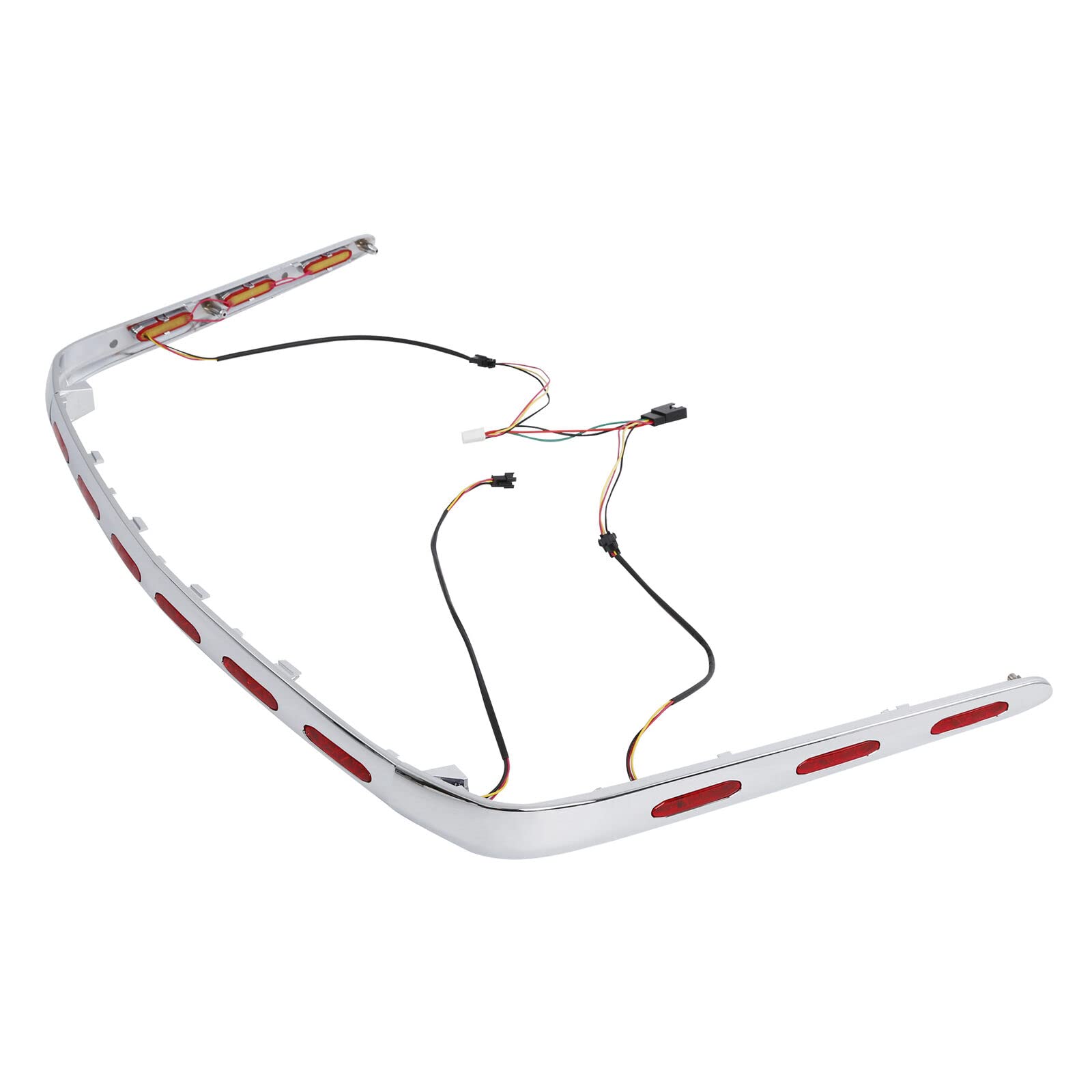 TCMT Rear Trunk Decoration Trim Molding Cover LED Lights Fit for Honda Goldwing 1800 GL1800 2001-2011