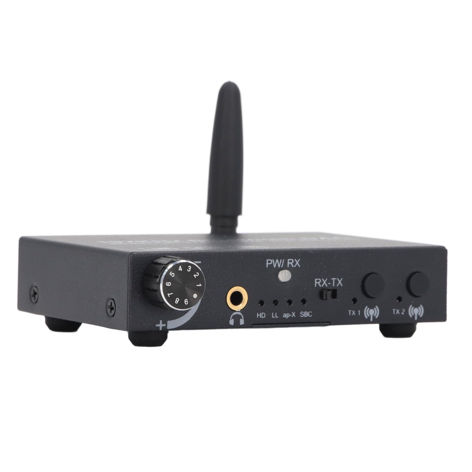 Convertisseur Audio Bluetooth DAC, Émetteur Récepteur sans Fil Optique Coaxial vers Analogique 3,5mm, 192kHz 24Bit, pour T?léphone Tablette Ordinateur Audio Maison et Voiture