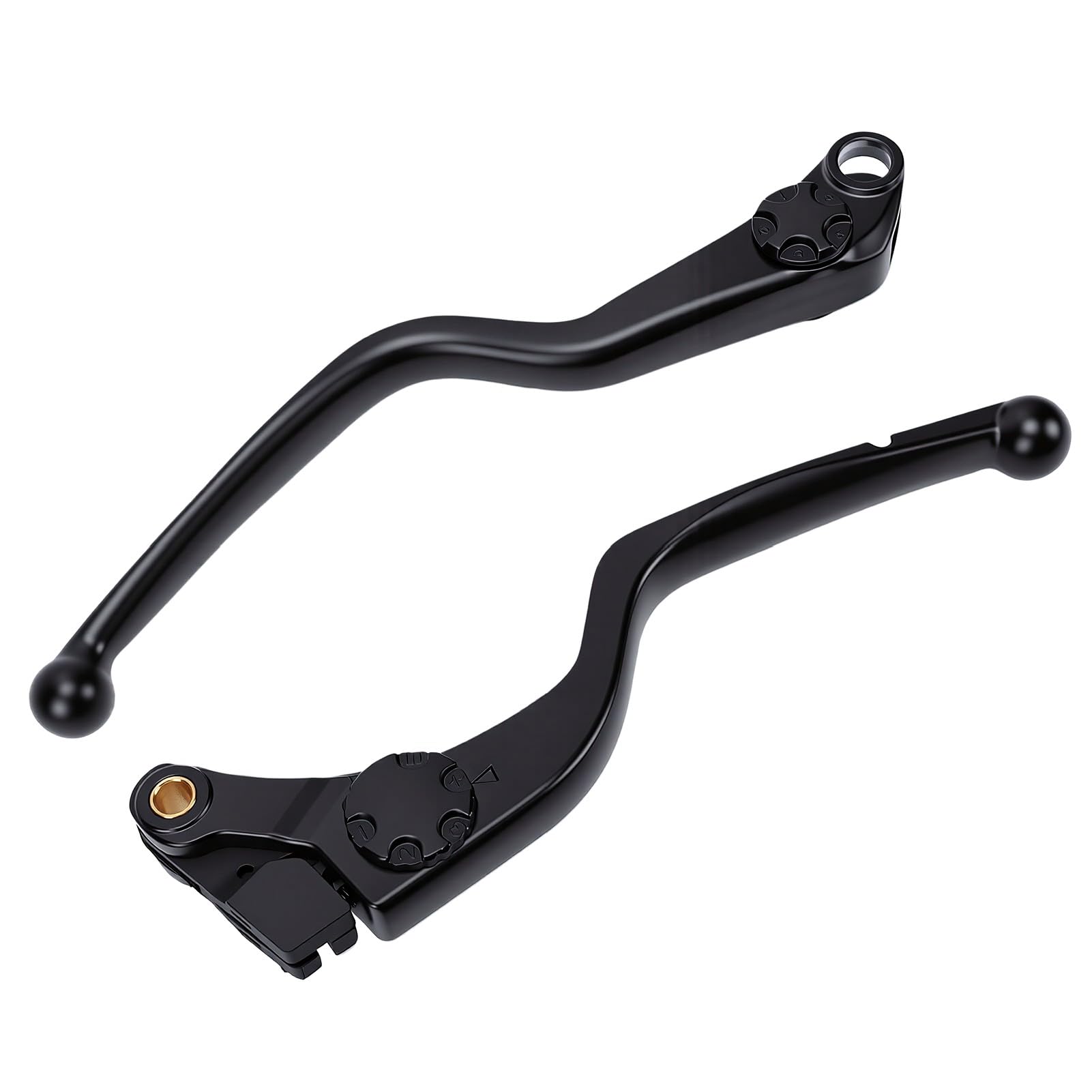 Tbest Set Leve Freno Frizione Moto, 2 Pezzi in Alluminio Anodizzato | Sostituzione OEM, Alluminio Anodizzato, Impugnatura Ergonomica, Manubrio, RA1250 RA1250S 2021-2024, RH975 RH1250S