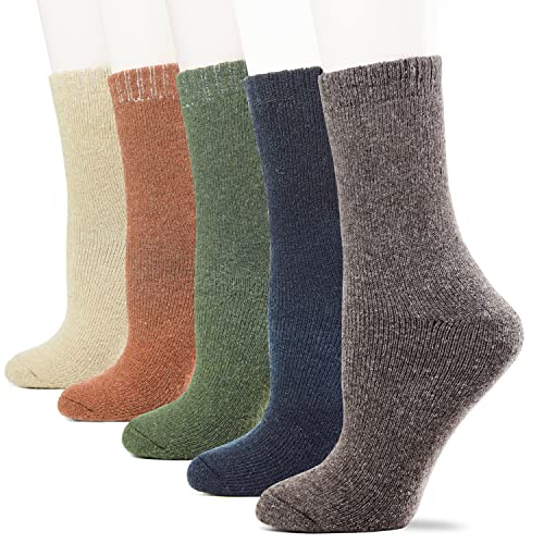 Image of Womens Wool Knit Winter Socks