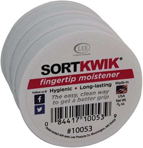 LEE 10053 Sortkwik Fingertip Moisteners