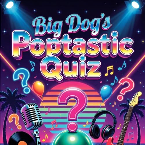 Poptastic Quiz Podcast Por Big Dog arte de portada
