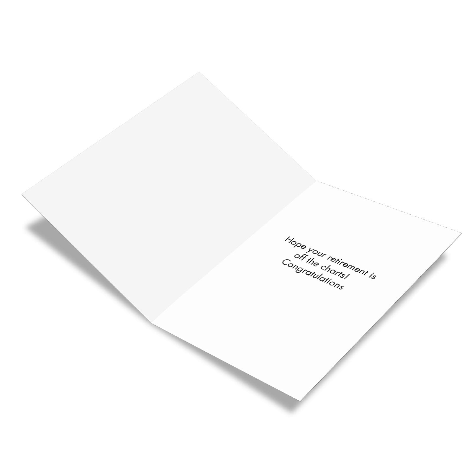 NobleWorks Retirement Chart Funny Retirement Card With Envelope