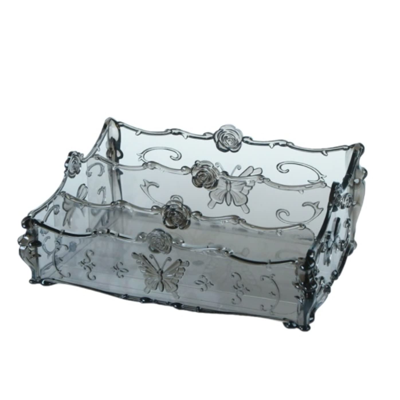 Pudełko Ekspozycyjne Pulpit Przezroczyste Pudełko Do Przechowywania Kosmetyków Szminka Maska Wykończenie Box Organizer Na Przybory Makijażu Przechowywanie Kosmetyków(Black)