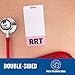 RRT Badge Buddy Rapid Response Team Vertical Baby Pink Heavy Duty 1 Pc - Spill & Tear Proof - Double Sided Made in USA