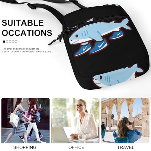 Tralalero-Tralala Merch Mini Crossbody Bag Shoulder Bag for Men Small Messenger Satchel Bag for Women4