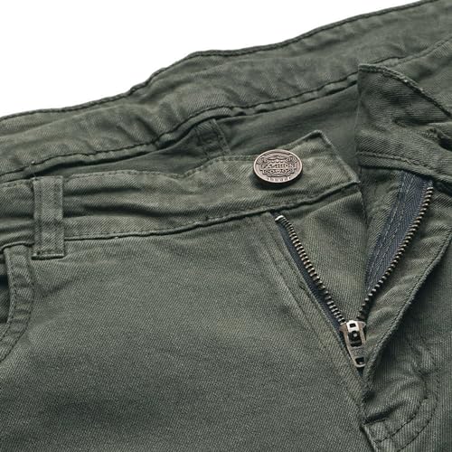 Image of PARIS HAMILTON Men Bootcut Fit Stretchable Bellbottom Denim Jeans