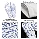 2 Paar Akupunkt-Socken, 1 Massagegerät, 2 Massagestäbe, 2 Paar Massagehandschuhe, Fuß-Akupunkt-Massagesocken, Socken Mit Akupunkt-Diagramm, Socken Mit Diagramm Der Sohlenmeridiane