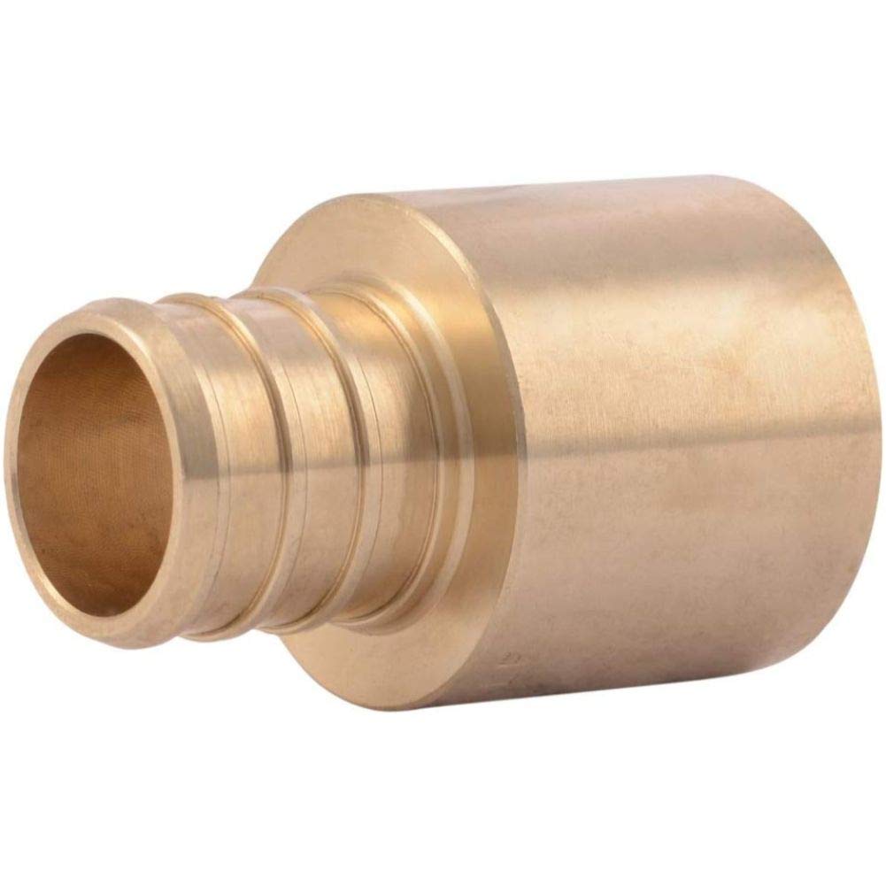 Adaptador 10pk3/4 x 3/4fpt con rosca hermética, pack de 6 soluciones
