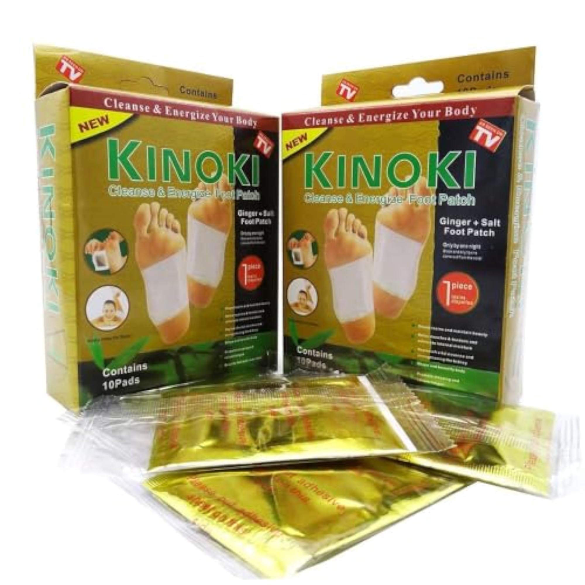 Kinoki Detox Foot Patches for Overnight Foot Care