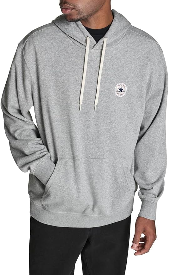 Converse Mens Standard Fit Core Chuck Patch Hoodie - Image 6