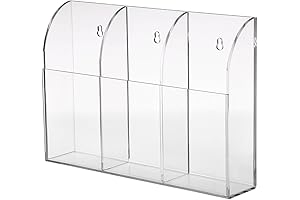 Wall mounted pencil holder