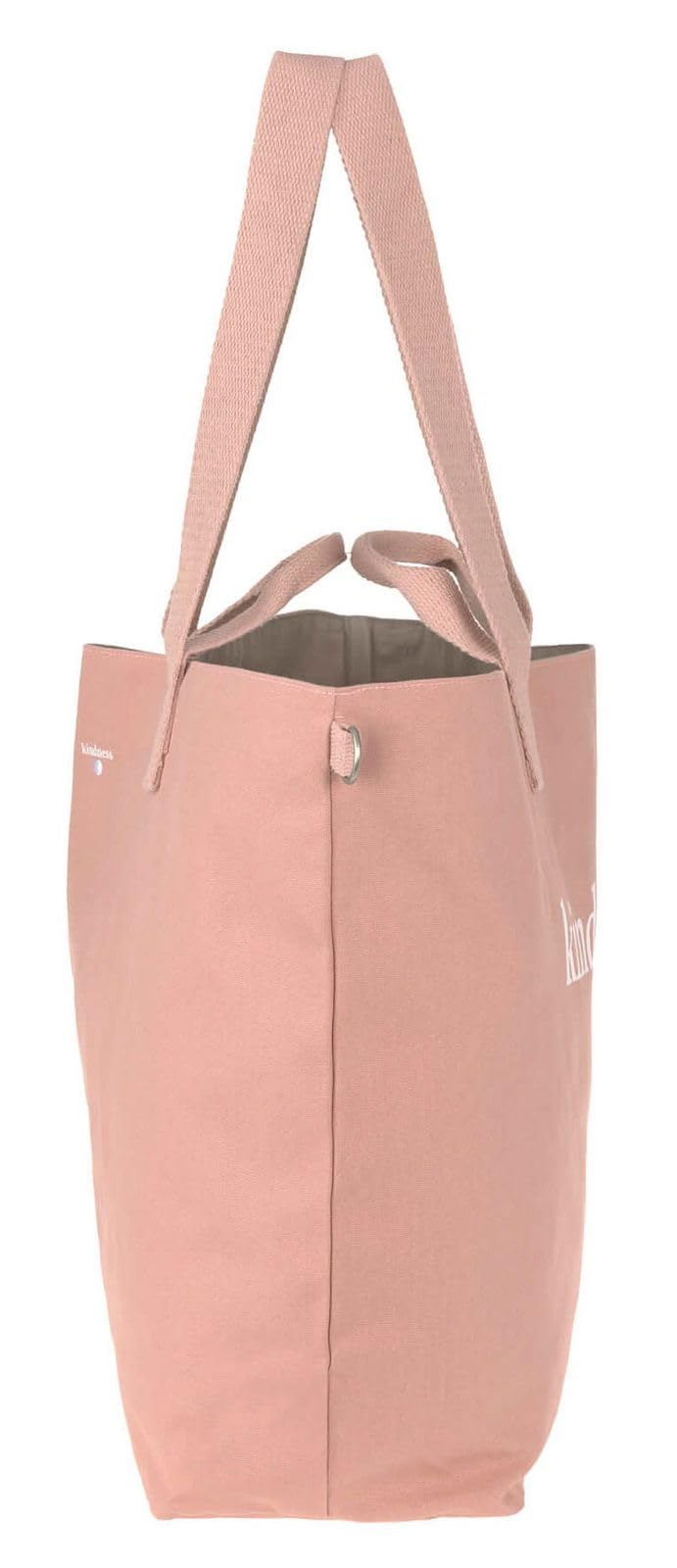 LÄSSIG Baby Einkaufstasche Kinderwagentasche Bio-Baumwolle waschbar/Green Label Cotton Statement Shopper, Rose, 1101034787