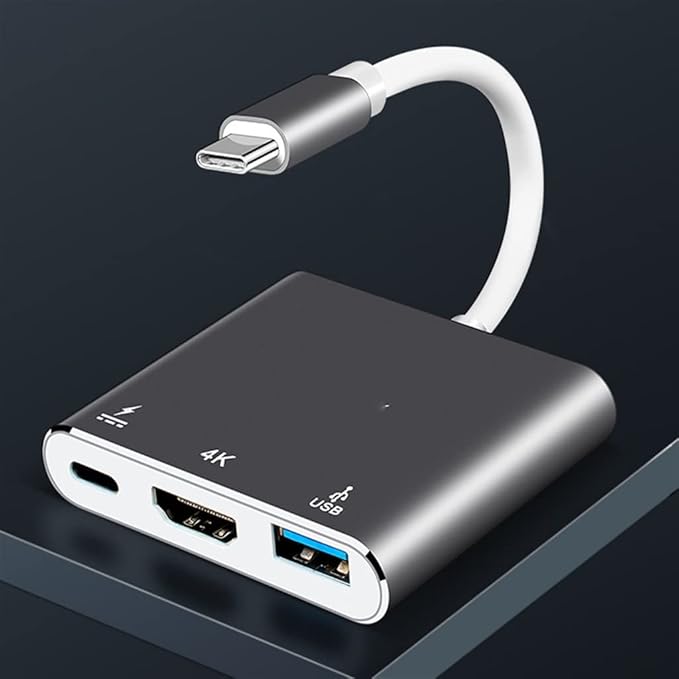 Docking Station Type-C 3 en 1 PD + USB 3.0 Expansión para Laptop miniatura 2