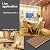 Art3d 4-Piece Wood Slat Acoustic Panels for Stylish Decor and Noise Reduction, 3D Textured Panel for Ceiling and Wall, Walnut