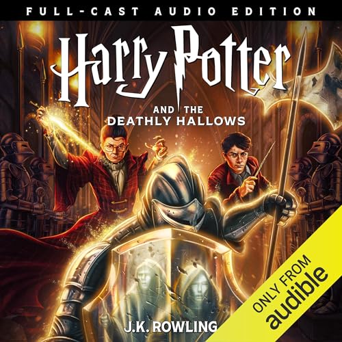 Harry Potter and the Deathly Hallows (Full-Cast Edition) Audiolibro Por J.K. Rowling arte de portada
