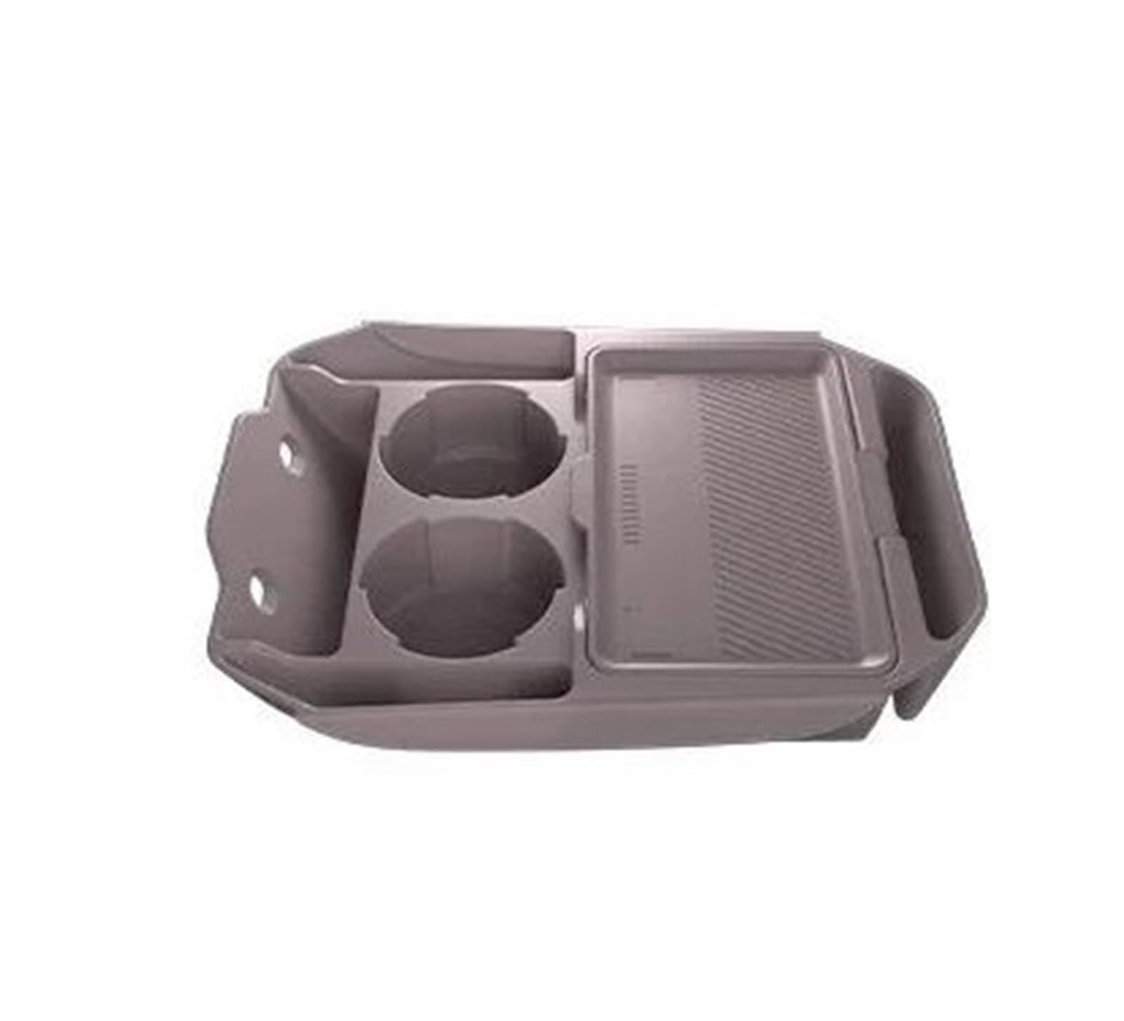 TOPOLVLCKC Armrest Storage Box For ZEEKR 7X Silicone Storage Box Center Console Modification Anti-slip Pad Car Accessories Organizer Decoration (Purple)