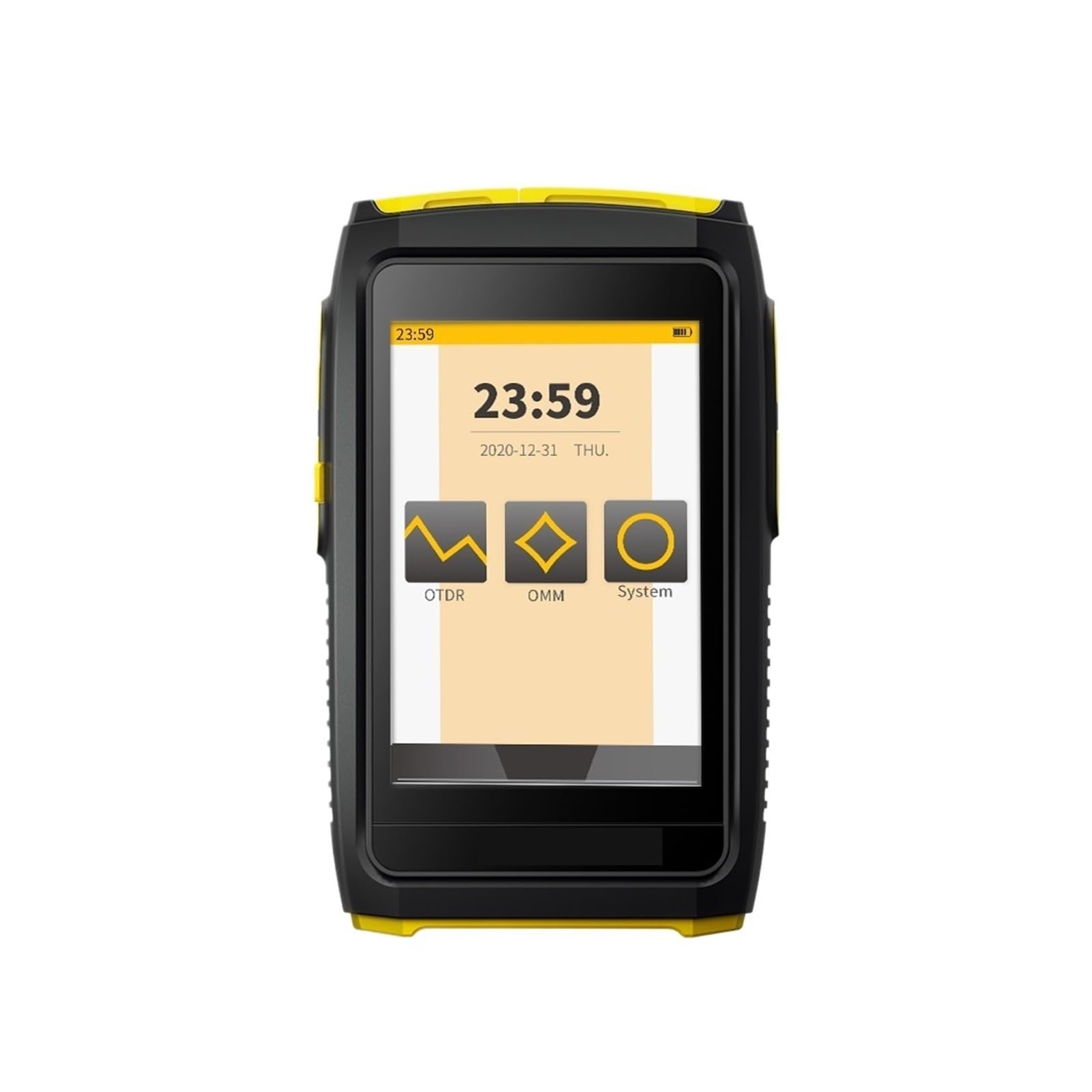 Glasfasertester MINI OTDR Active Fiber Live Test 1550 Nm 20 DB Glasfaser-Reflektometer-Touchscreen(FWT 100 S5L(UPC))
