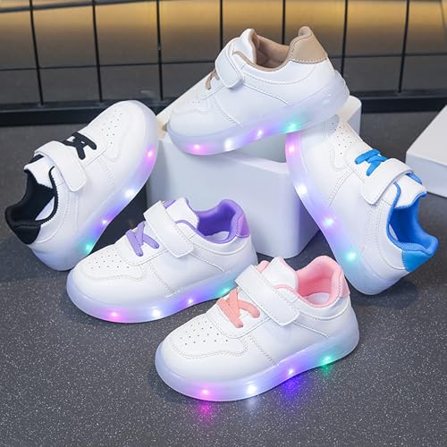 Sneakers for Kids Boys Girls Non-Slip Lace Up Adjustable Strap Lightweight Breathable Sports Shoes Athletic Shoes4