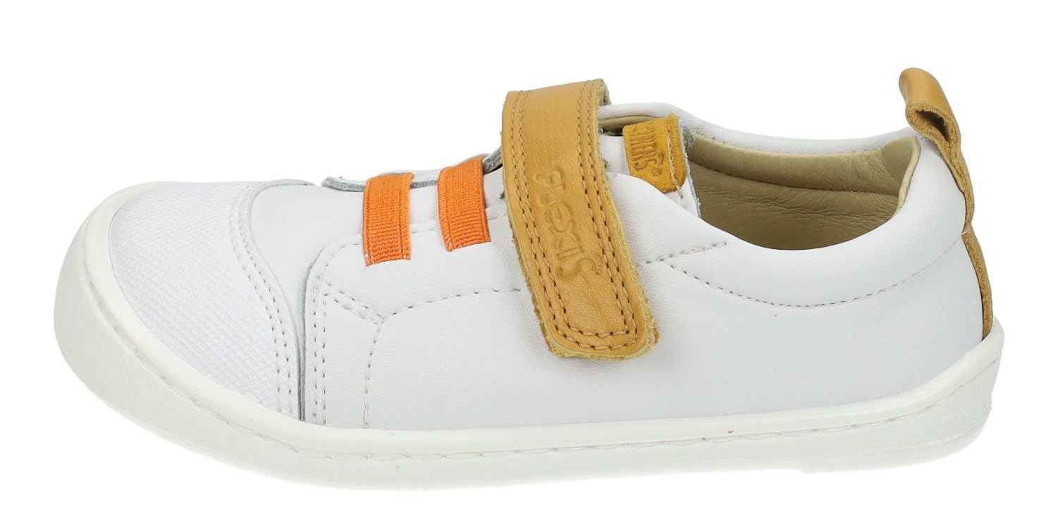 Made IN Hiszpania 9005-R Barefoot Flexi Nens dziecięce buty sportowe, wyprodukowano w Hiszpanii, skóra naturalna, taśma tekstylna z taśmą klejącą i elastyczną podeszwą dla dzieci