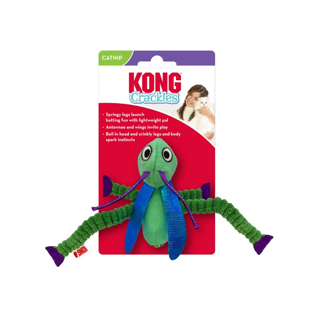 KONG Crackles Grasshopper