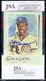 Andre Dawson JSA Coa Signed 2020 Topps Allen and Ginter Autograph