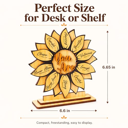 Placa decorativa girasol para mujeres religiosas miniatura 2