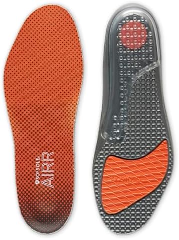 Sof Sole AIRR Gel Shoe Inserts - Full-Length Insoles with Skydex Air Bubbles, COOLMAX Moisture-Wicking Fabric - Perfect for Running, Cross Training, Walking