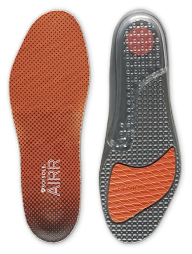 Sof Sole AIRR, Plantillas Adultos Unisex, Multicolor, 45-46