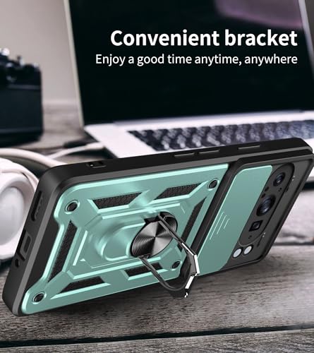 Accessoires Pixel9 coque rigide mince avec anneau et verre trempé écran
