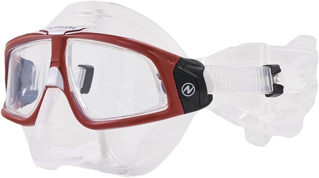 Aqualung Sphera X Freediving Mask - Lightweight Low-Volume 180-Degree Wide-Angle View Underwater Gear with Plexisol Anti-Fog Lenses, Advanced Fit Technology & Adjustable Buckle System