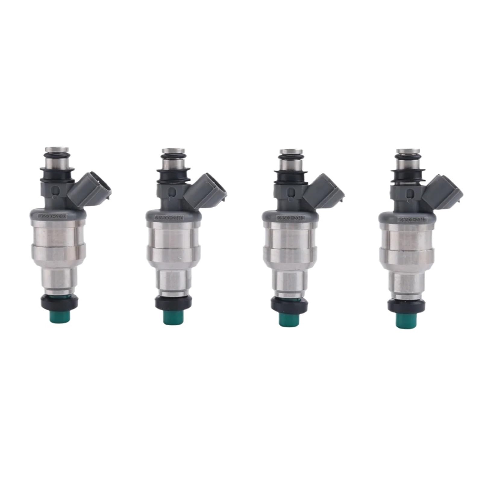 Yunxnxep One Color Injector Fit For Mazda 1.6L 1.8L 4Cyl 1955002040 195500-2040 4Pcs Fuel Injector Engine Fuel Injectors Replacement