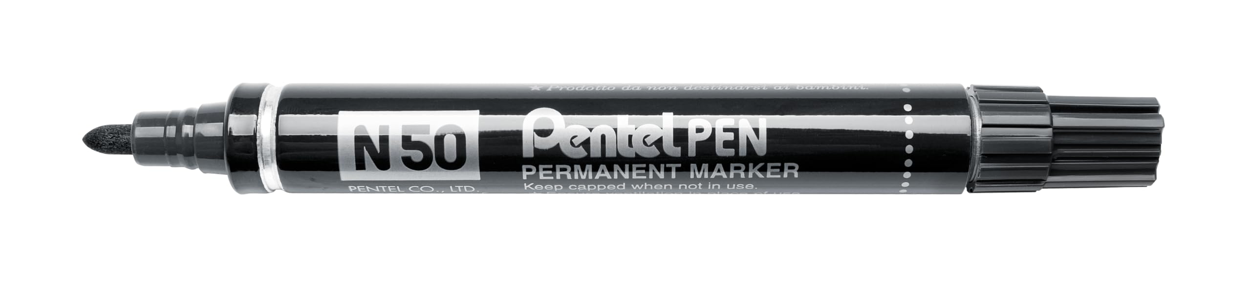 Pentel N50-A Permanent Markör, Siyah