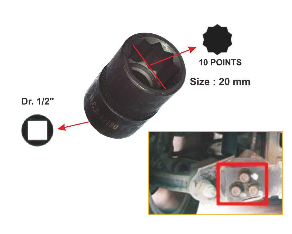 13PCS Special Socket Set For German, and Japanese Cars